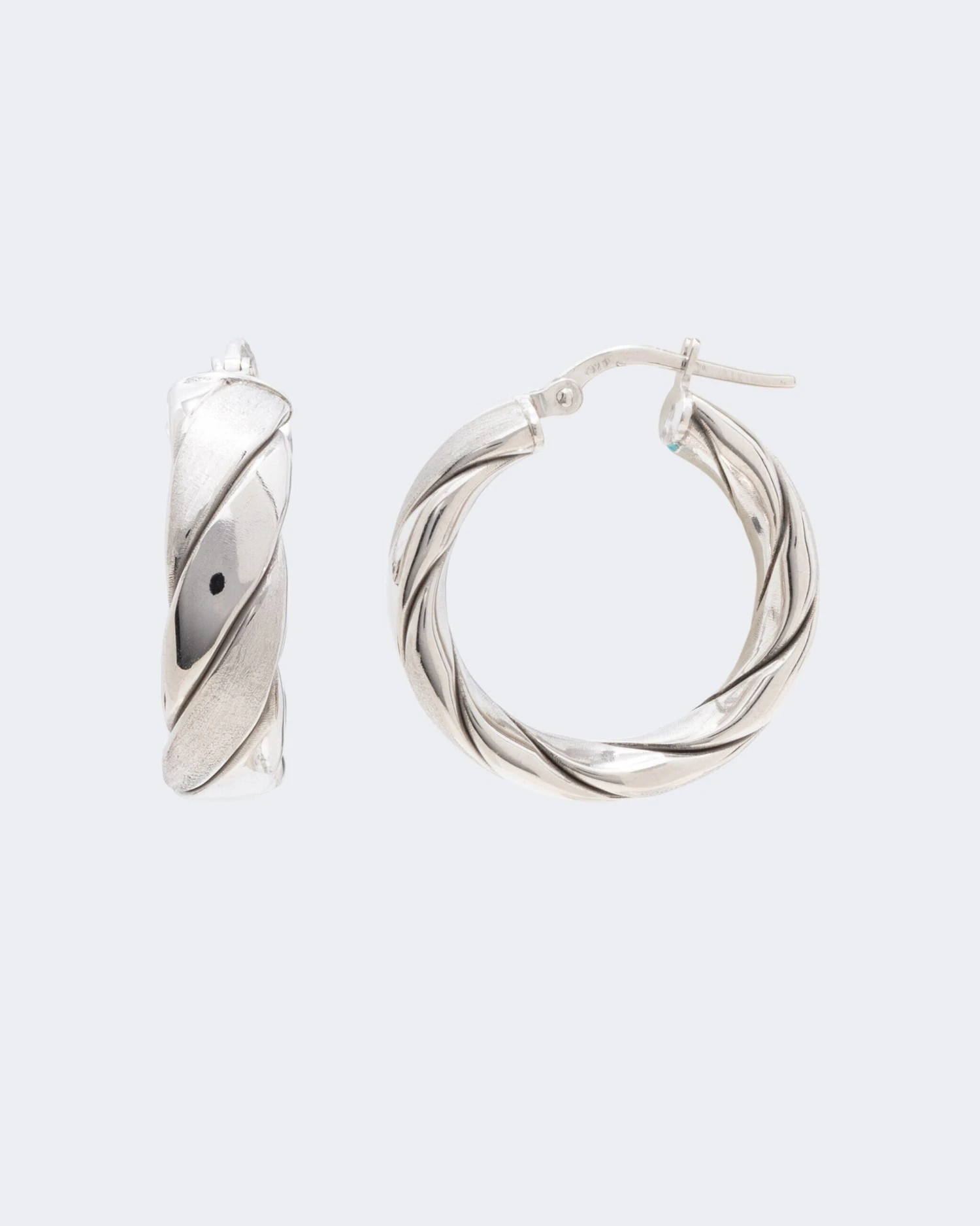 Creolen Mit Struktur 6 Creolen Mit Struktur – Bild 4