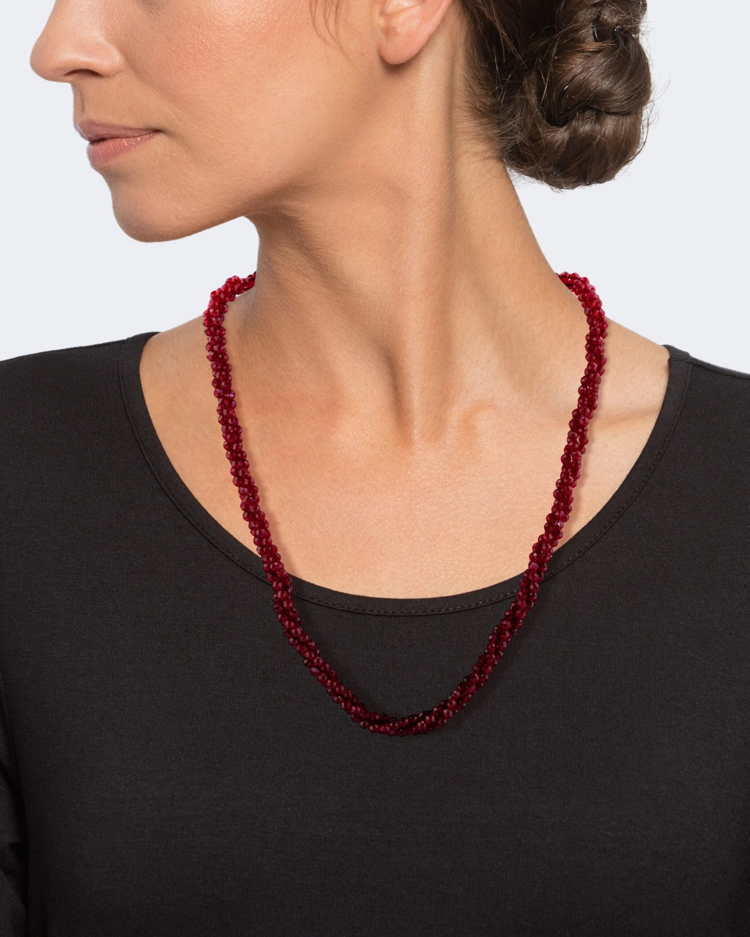 Collier Aus Spinell 11 Collier Aus Spinell – Bild 9