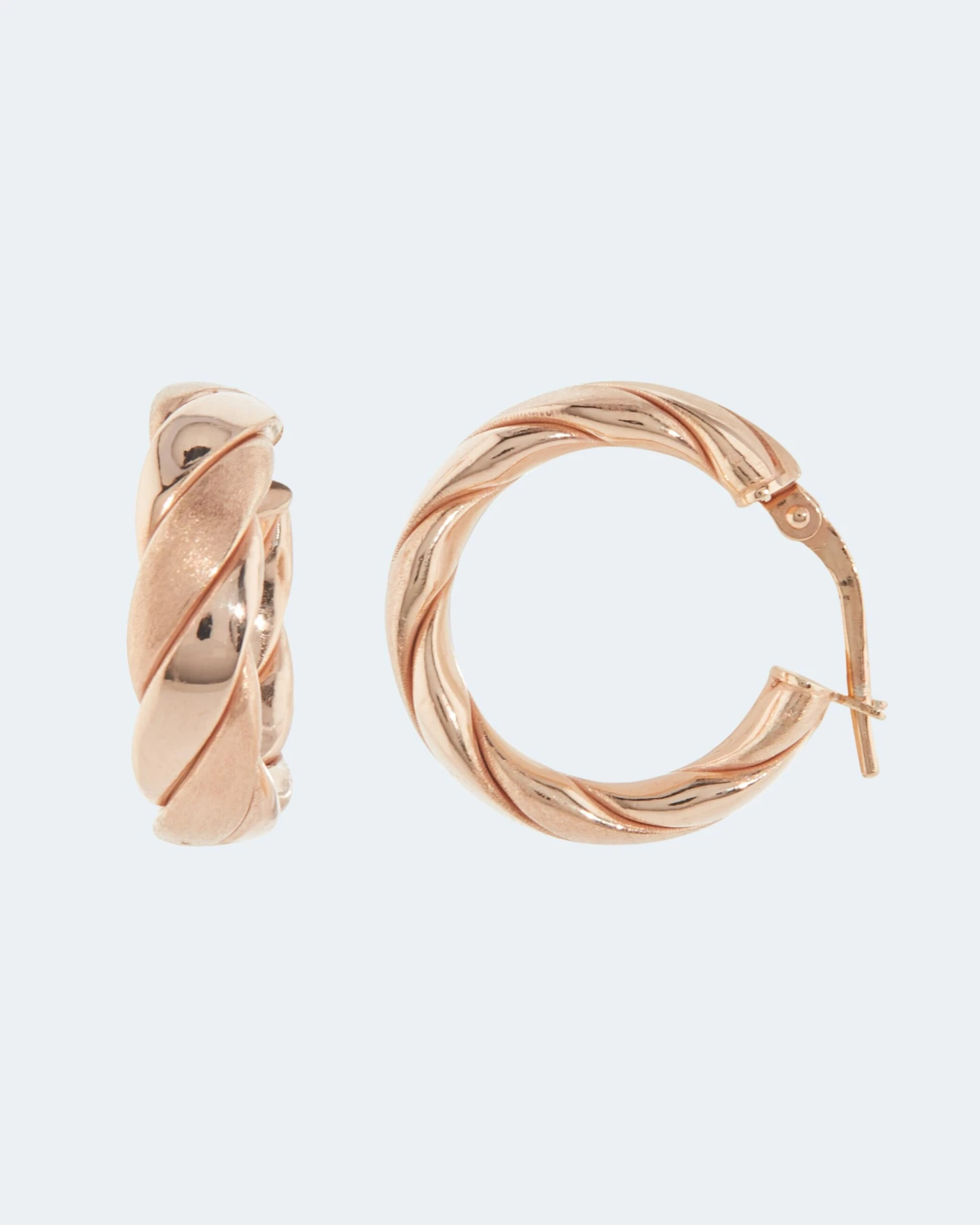 Creolen Mit Struktur 8 Creolen Mit Struktur – Bild 6