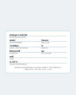 Brillant-Anhänger 0,20 Ct -Modegeschäft 52938086 fad936ad 05ce 4faf be09 28525ea65595 pics2080