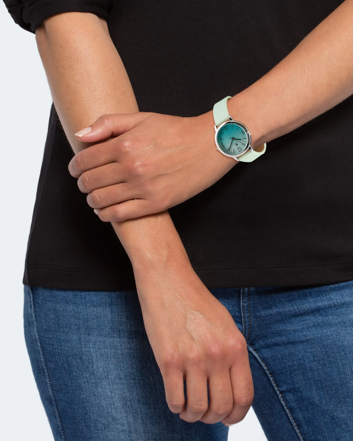 Damenuhr Mit Farbigem Zifferblatt 6 Damenuhr Mit Farbigem Zifferblatt – Bild 4