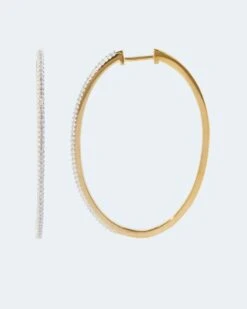 Diamant-Creolen 0,25 Ct