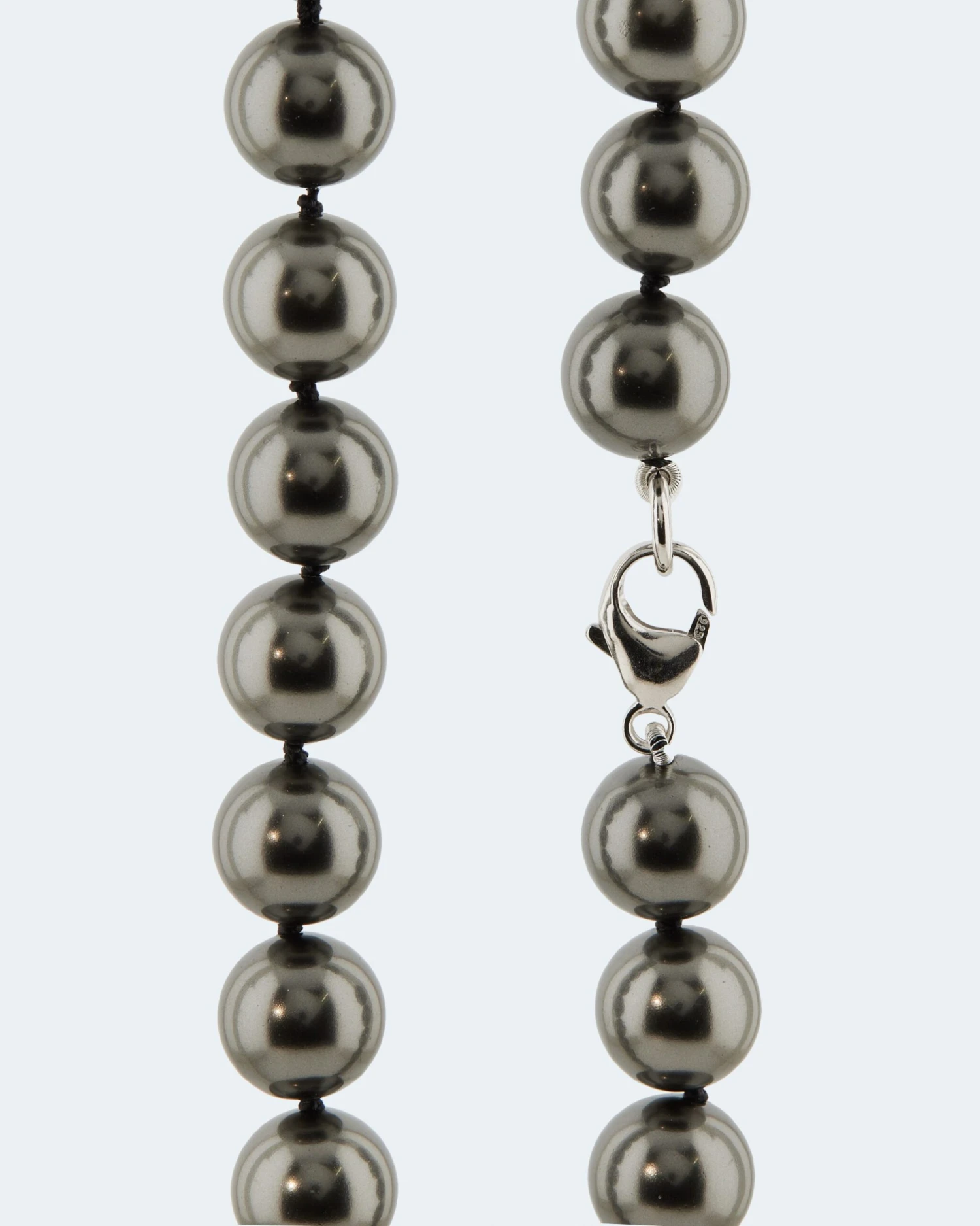 Collier MK-Perle 12mm & Zirkonia 5 Collier MK-Perle 12mm & Zirkonia – Bild 3