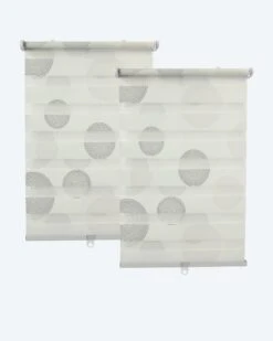 Day & Night Rollo "Kreise" 2er-Set