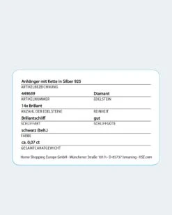 Kette + Diamant-Anhänger 0,07 Ct 9 Kette + Diamant-Anhänger 0,07 Ct -Modegeschäft 59523155 8cd9e079 834c 11ec 8ce9 5a72d431453d pics2080