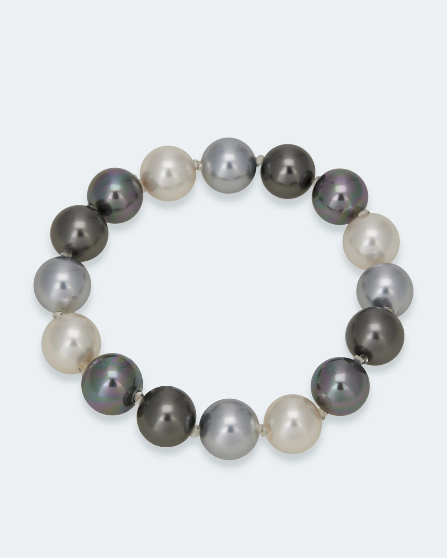 Flexarmband MK-Perlen 11 Mm 4 Flexarmband MK-Perlen 11 Mm – Bild 2