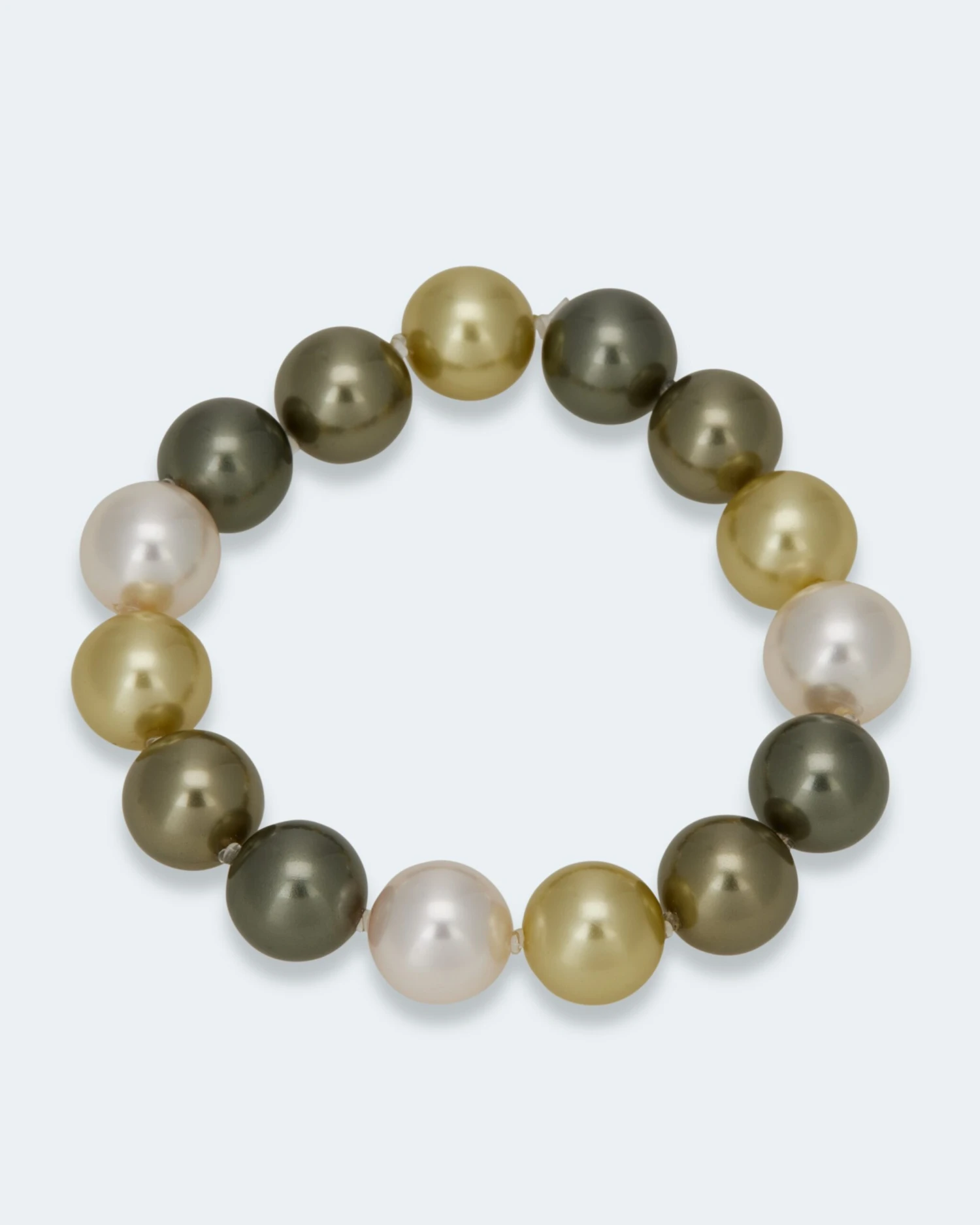 Flexarmband MK-Perlen 11 Mm 6 Flexarmband MK-Perlen 11 Mm – Bild 4