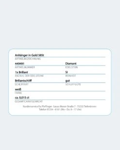 Brillant-Anhänger 0,015 Ct -Modegeschäft 59559195 adb949cf b415 11ec a9cd 5a72d431453d pics2080