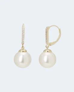 Ohrhänger Mit MK-Perle 12 Mm -Modegeschäft 59568640 019ecdfd c0a5 11ec a9cd 5a72d431453d pics2080