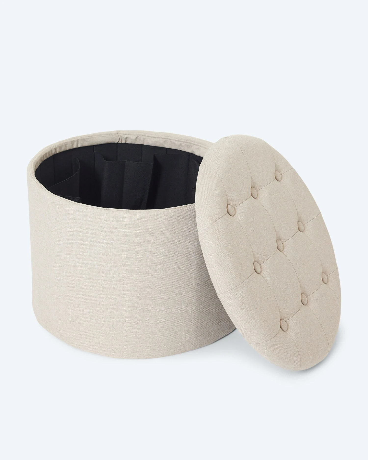 Aufbewahrungshocker, Rund 5 Aufbewahrungshocker, Rund – Bild 3