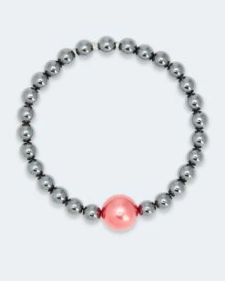 Hämatit-Armband Mit MK-Perle 12 Mm 20 Hämatit-Armband Mit MK-Perle 12 Mm -Modegeschäft 59590365 7089e594 5169 4317 aa17 89d6443fce33 pics2080