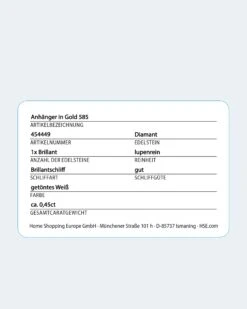 Brillant-Anhänger 0,45 Ct -Modegeschäft 59607148 5425e811 f619 11ec 8f3c 5a72d431453d pics2080