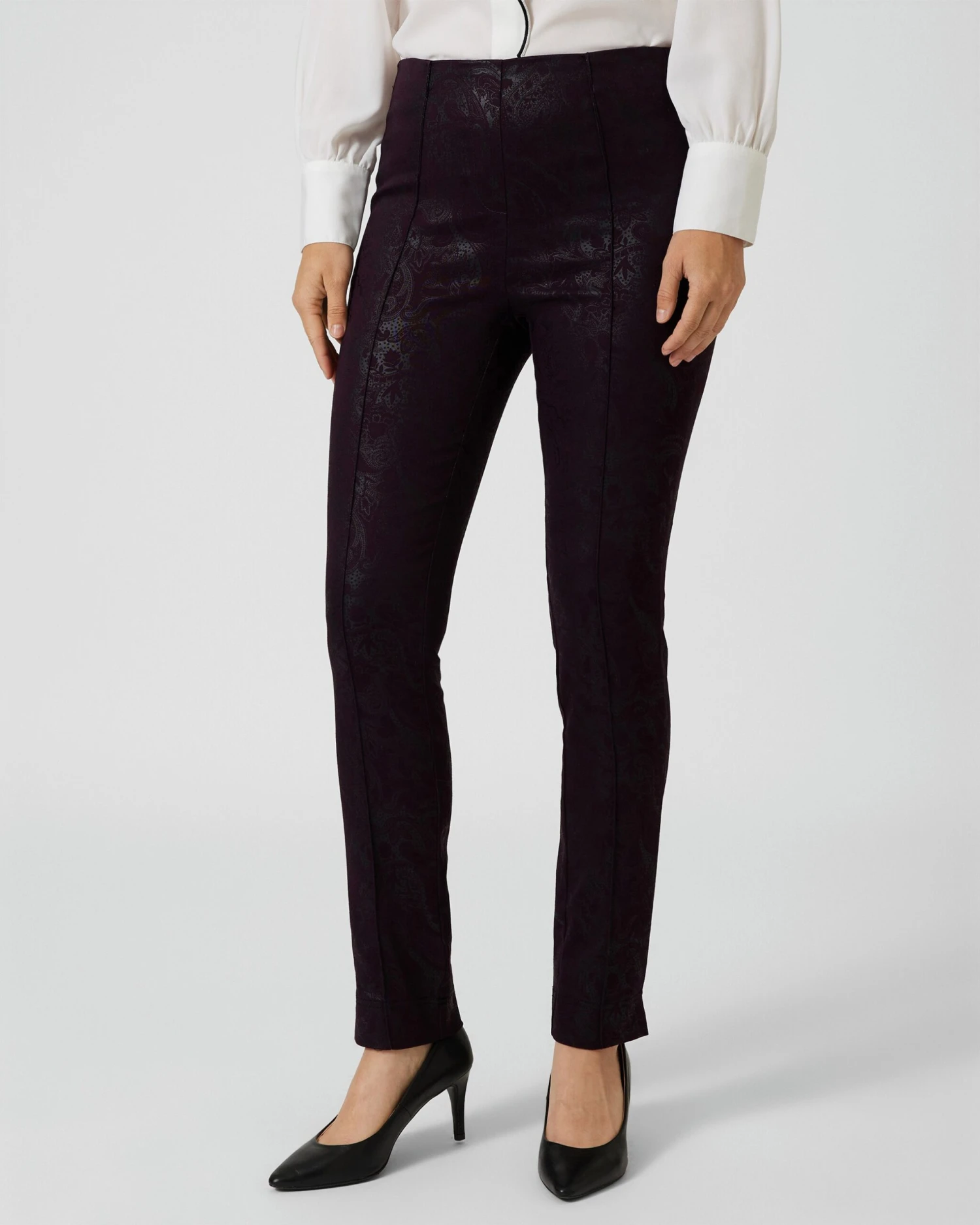 Schlupfhose Mit Paisleydruck 4 Schlupfhose Mit Paisleydruck – Bild 2