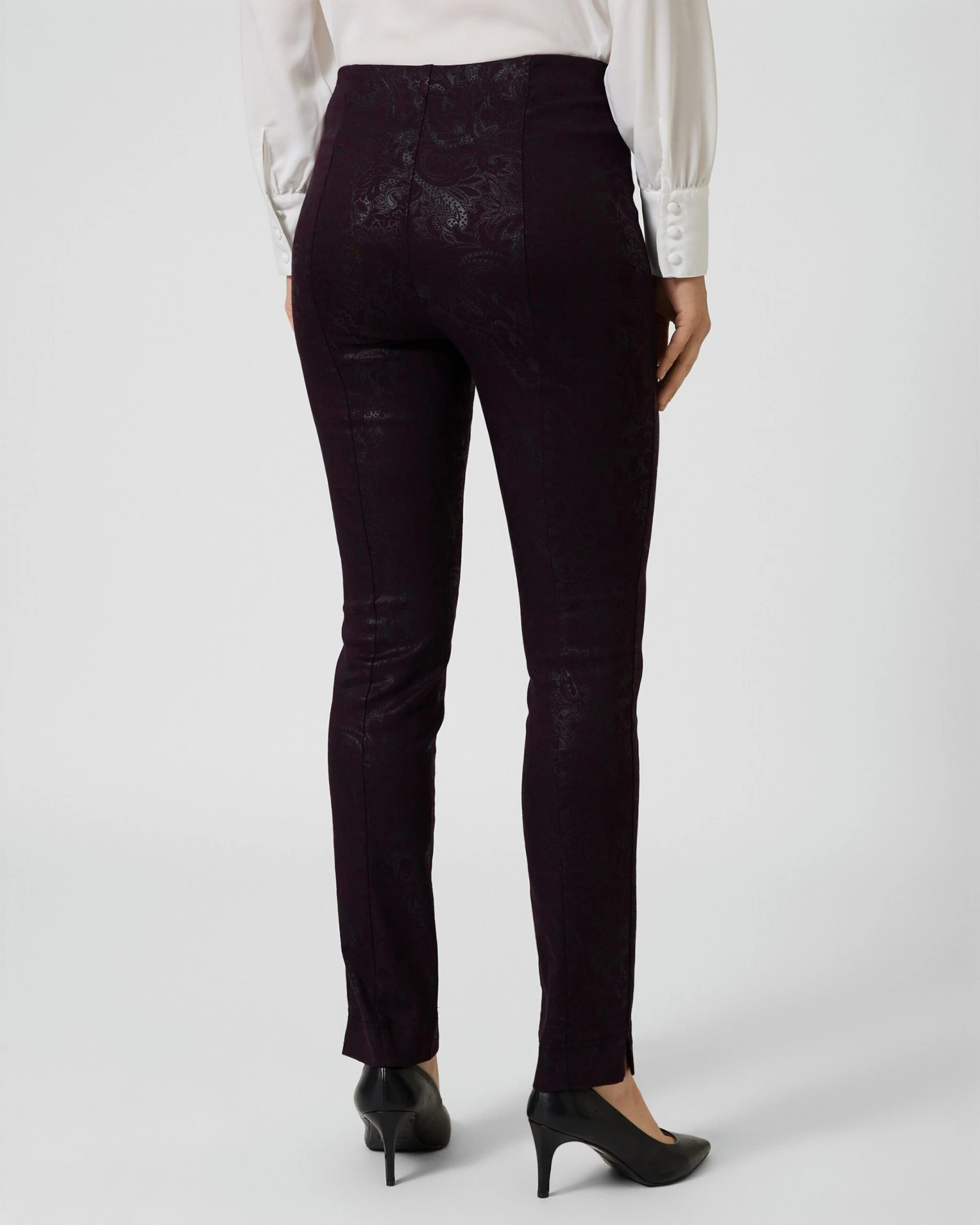 Schlupfhose Mit Paisleydruck 6 Schlupfhose Mit Paisleydruck – Bild 4