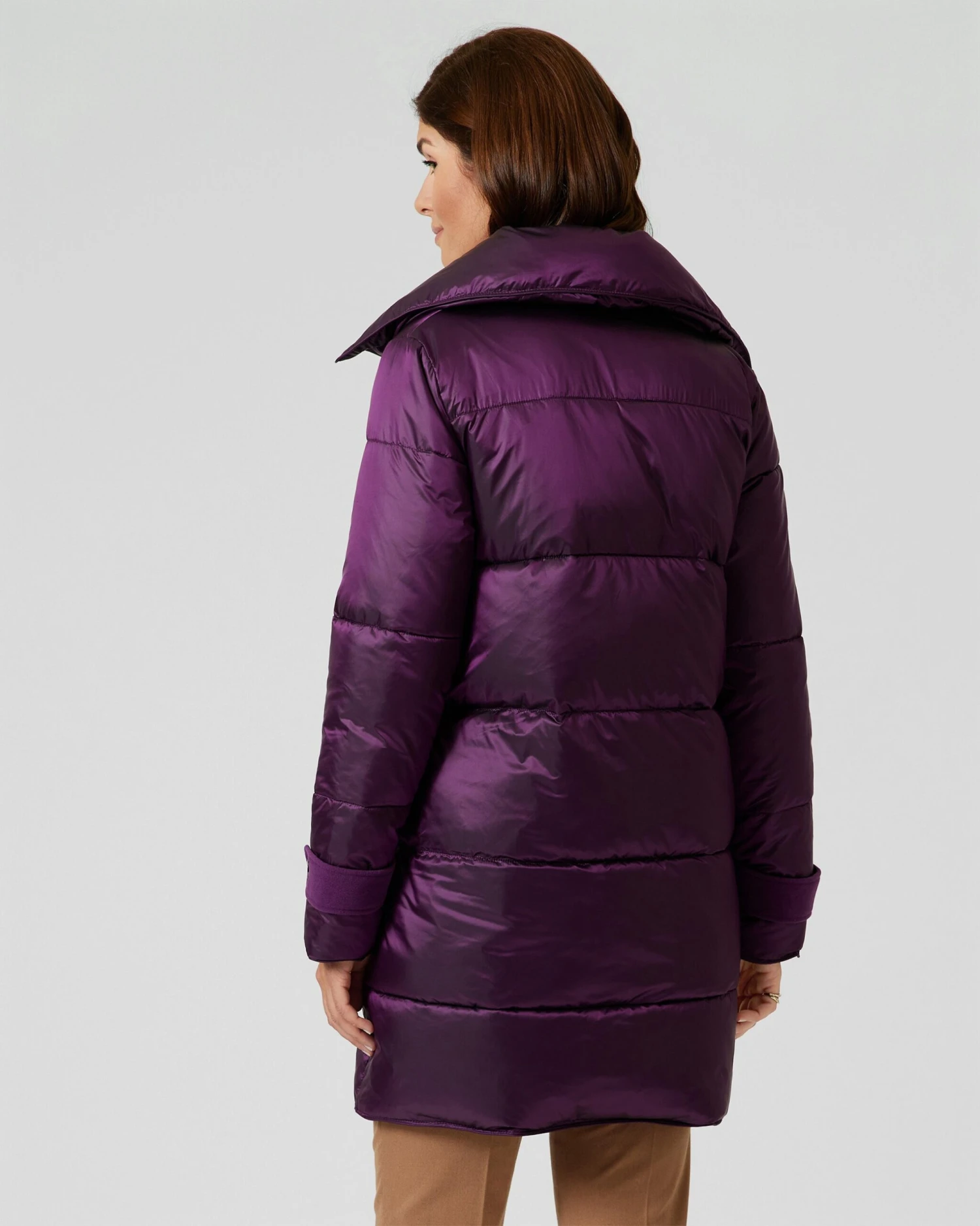 Steppmantel Im Material-Mix 9 Steppmantel Im Material-Mix – Bild 7