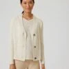 Cardigan Mit Breiter Knopfleiste