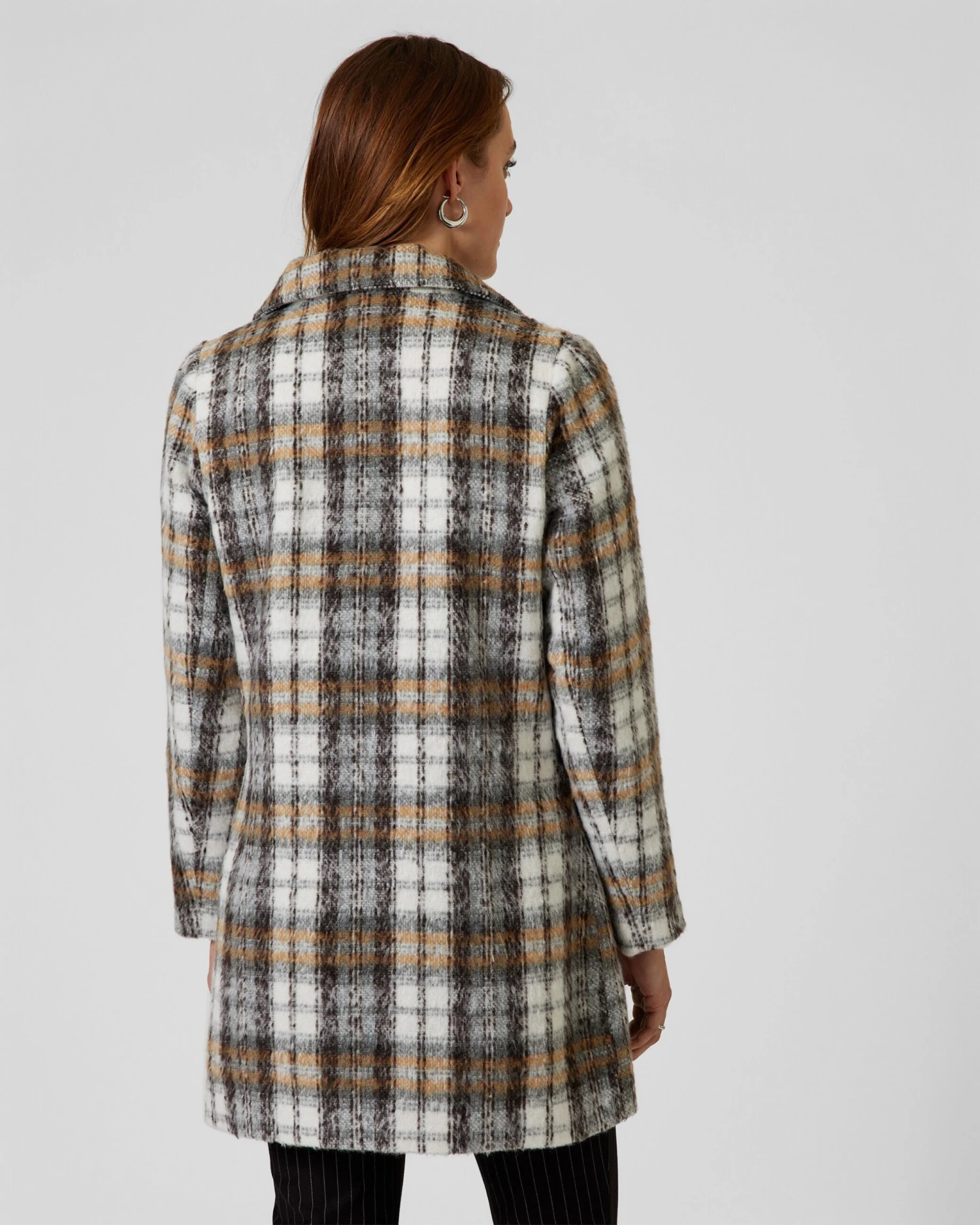 Karomantel Mit Wollanteil 6 Karomantel Mit Wollanteil – Bild 4