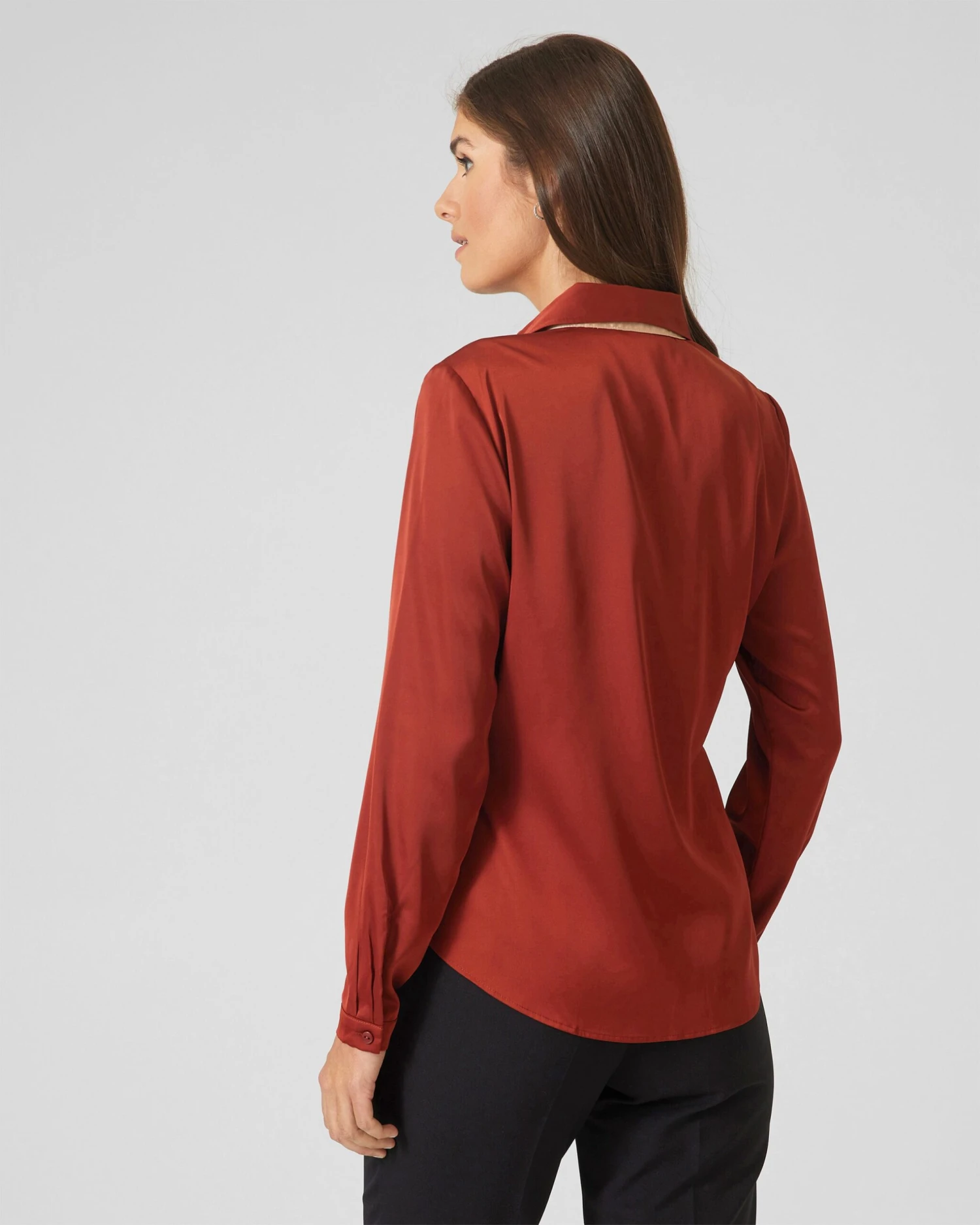 Bluse Mit Kontrast-Details 6 Bluse Mit Kontrast-Details – Bild 4