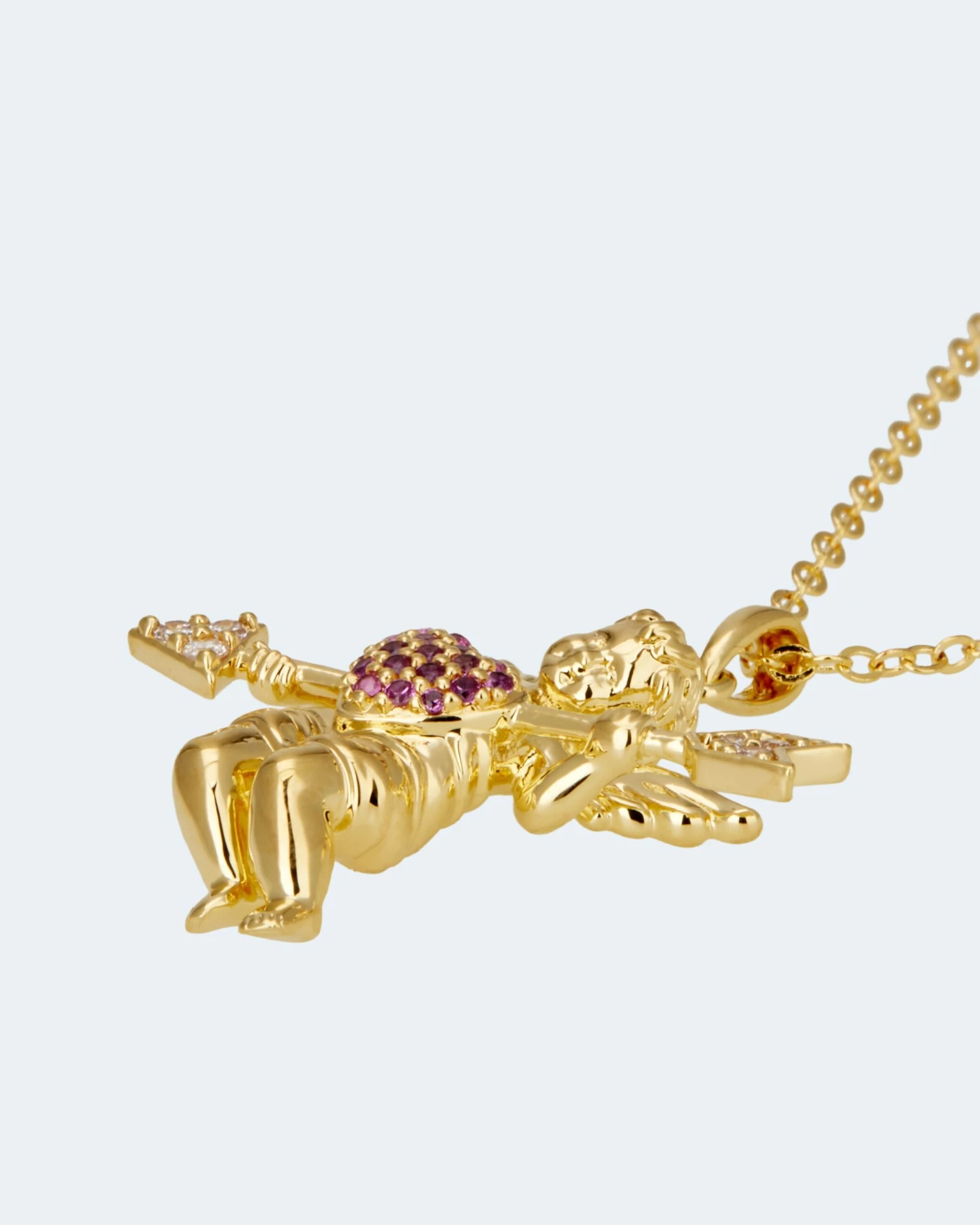 Ankerkette Mit Engel-Anhänger 6 Ankerkette Mit Engel-Anhänger – Bild 4