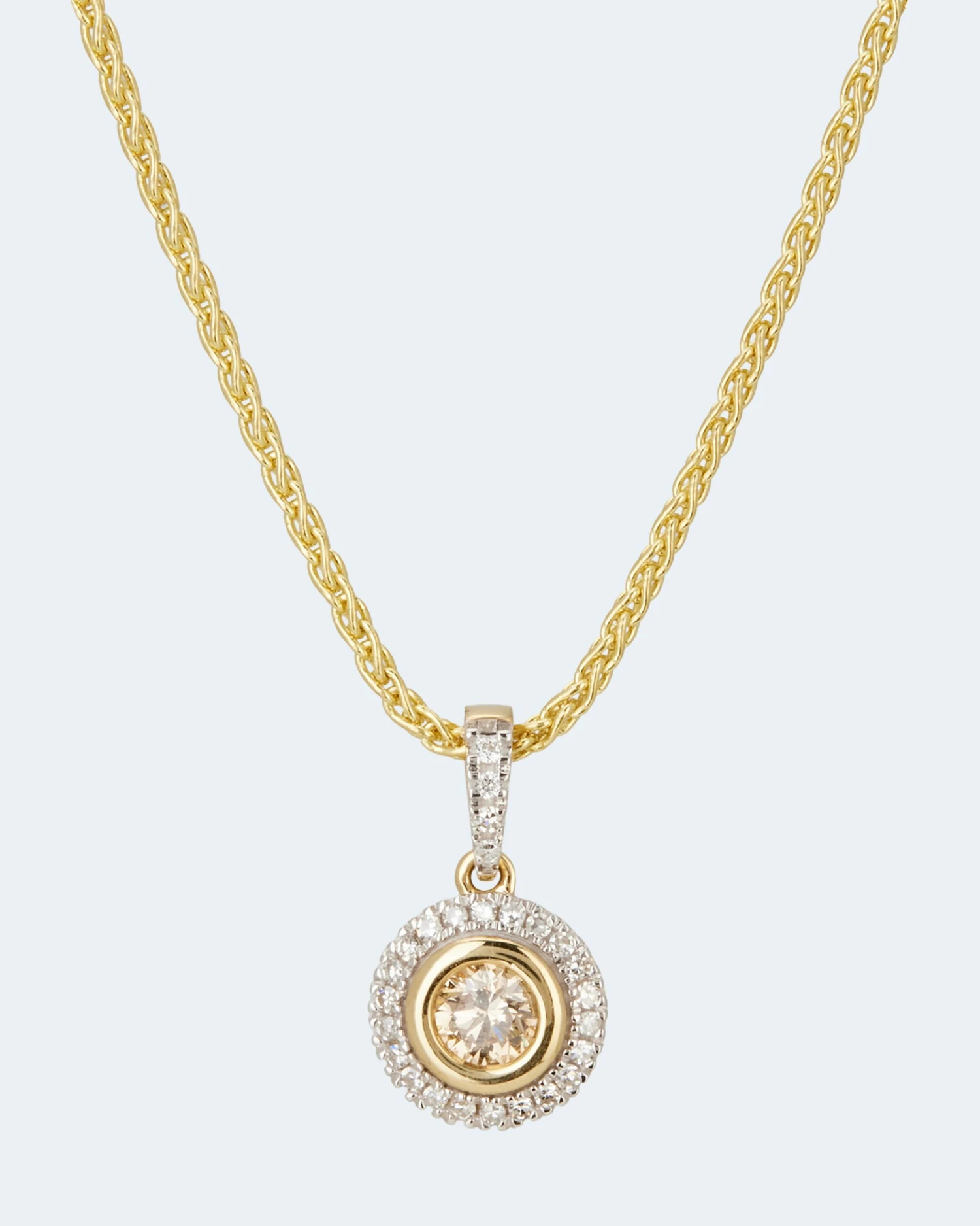 Diamant-Anhänger 0,25 Ct 4 Diamant-Anhänger 0,25 Ct – Bild 2