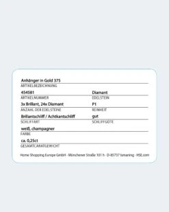 Diamant-Anhänger 0,25 Ct 11 Diamant-Anhänger 0,25 Ct -Modegeschäft 59661539 9ea10426 3289 11ed 9039 5a72d431453d pics2080