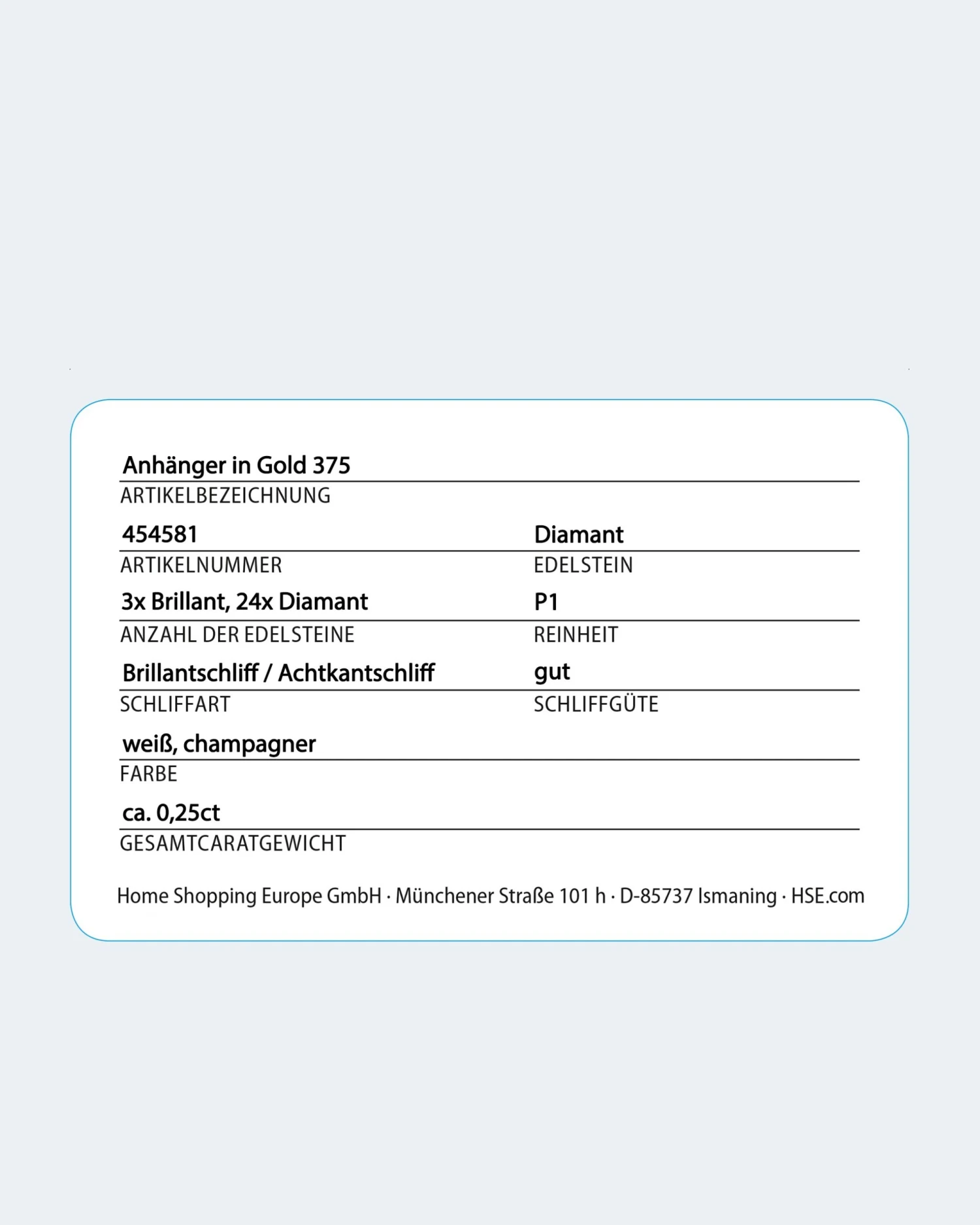 Diamant-Anhänger 0,25 Ct 7 Diamant-Anhänger 0,25 Ct – Bild 5