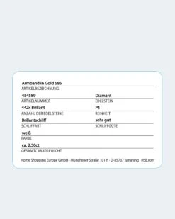 Brillant-Armband 2,50 Ct -Modegeschäft 59665849 cea82e48 251d 11ed 9039 5a72d431453d pics2080