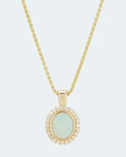 Anhänger Mit Kristallopal Und Brillant -Modegeschäft 59666639 fe081716 399d 11ed 9039 5a72d431453d pics2080