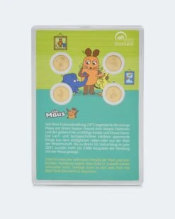 Goldmünze "Die Maus", 4er Set 2021