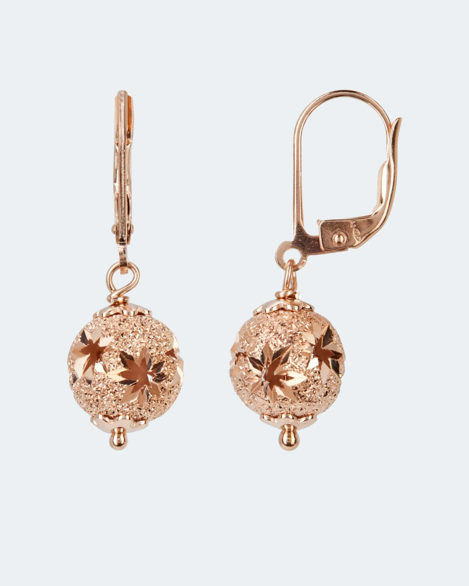 Ohrhänger Kugel Mit Stern 6 Ohrhänger Kugel Mit Stern – Bild 4