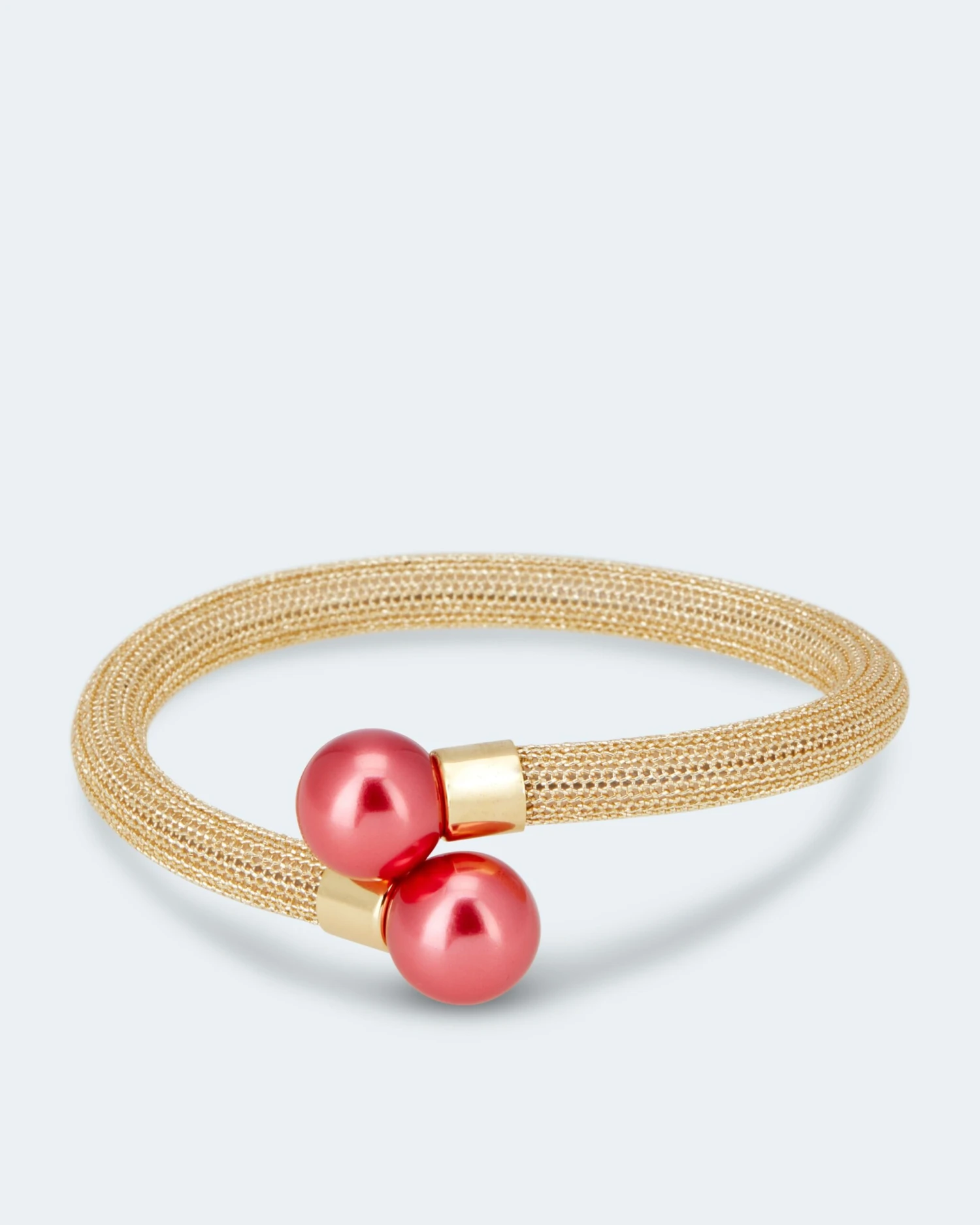 Flechtarmreif Mit MK-Perlen 12 Mm 6 Flechtarmreif Mit MK-Perlen 12 Mm – Bild 4