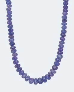 Collier Mit Tansanit AAAA