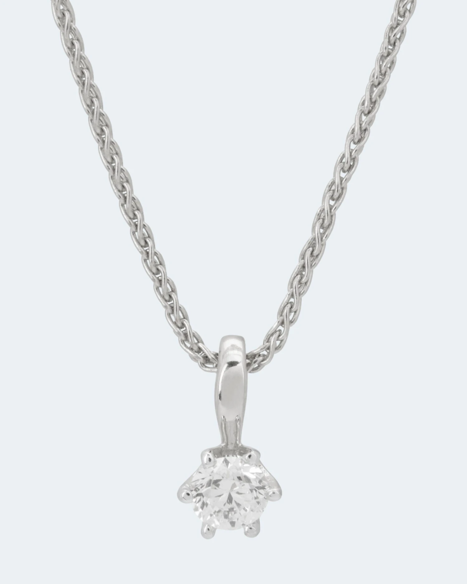 Brillant-Anhänger Ca. 0,5 Ct 10 Brillant-Anhänger Ca. 0,5 Ct – Bild 8