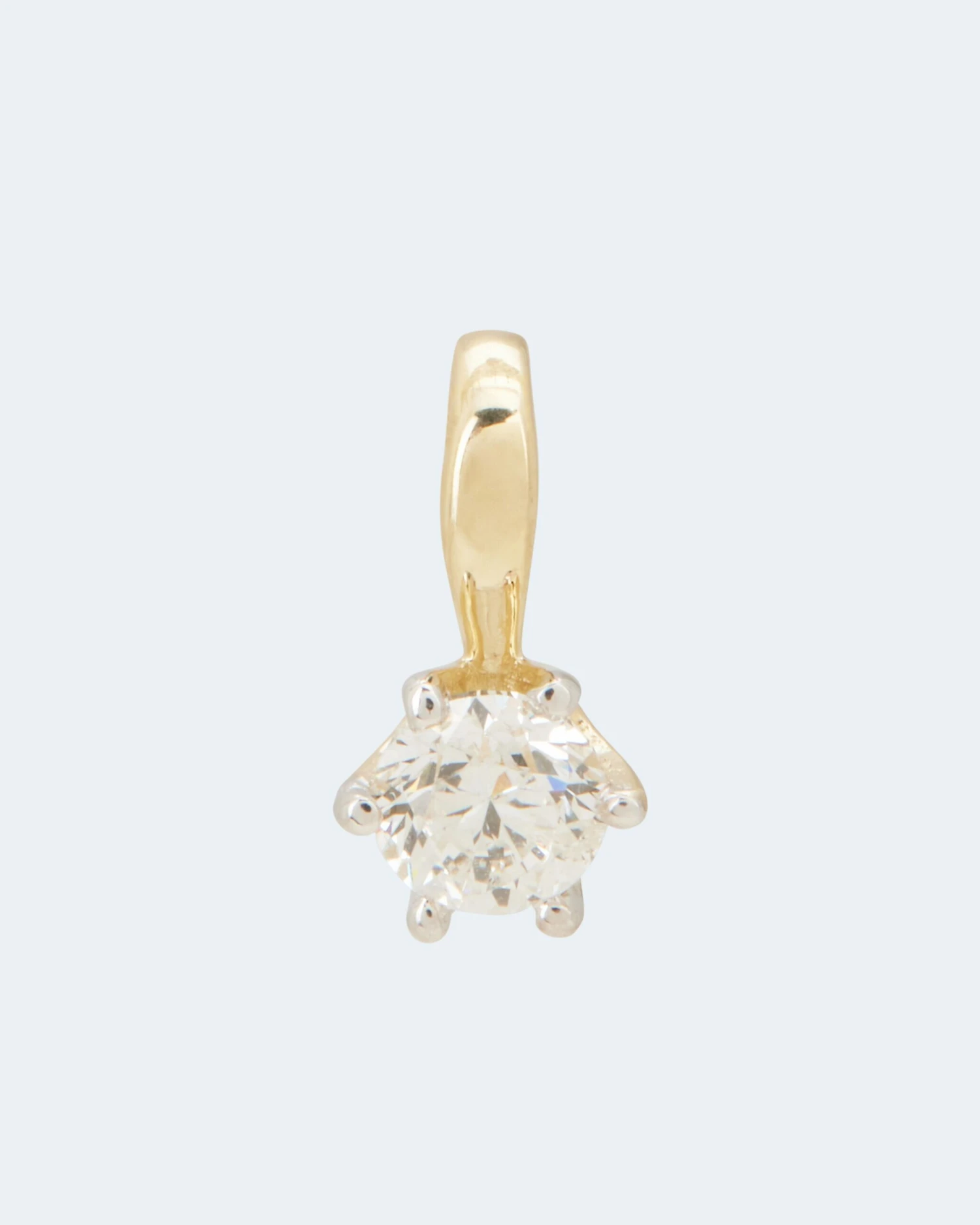 Brillant-Anhänger Ca. 0,5 Ct 6 Brillant-Anhänger Ca. 0,5 Ct – Bild 4