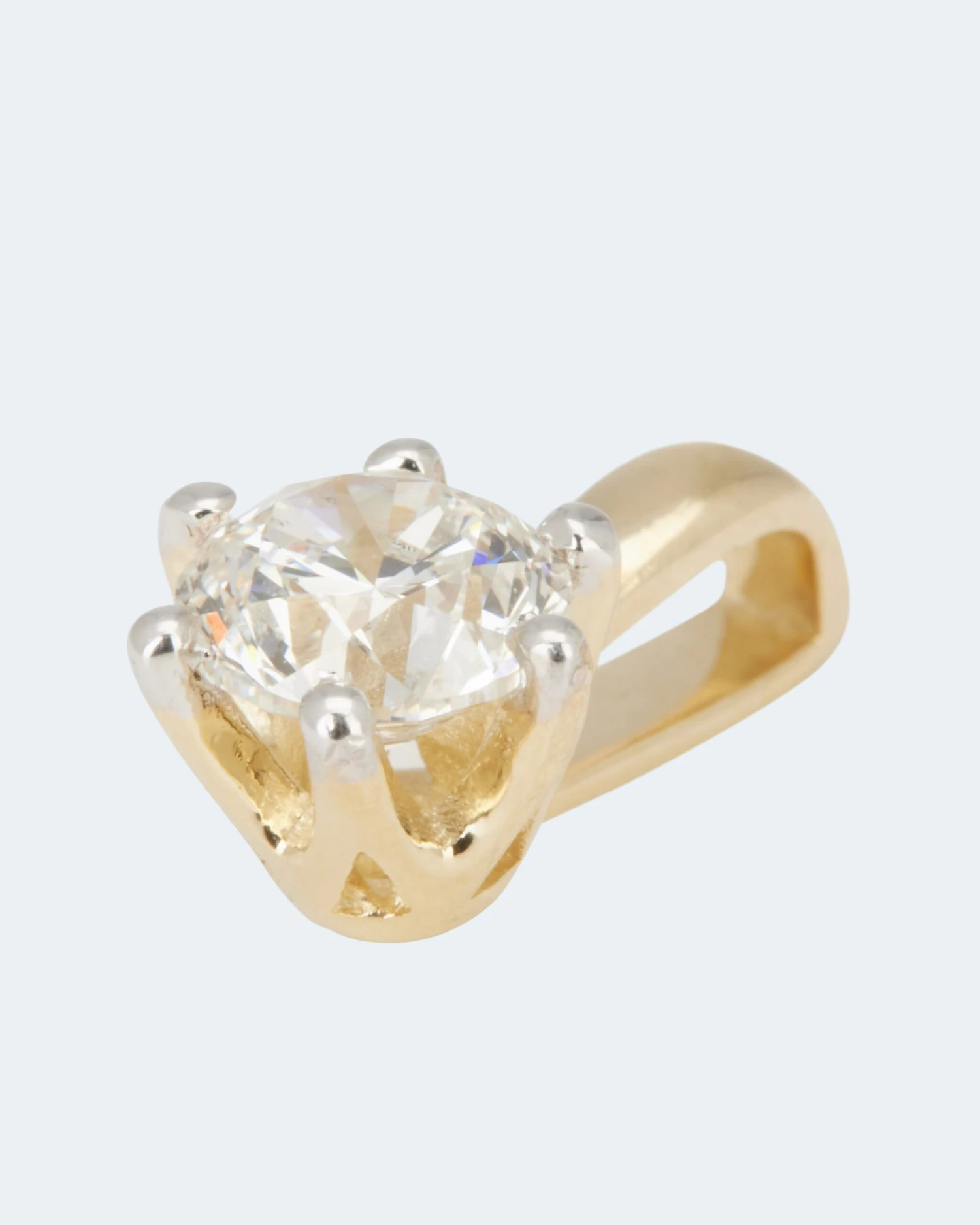 Brillant-Anhänger Ca. 0,5 Ct 8 Brillant-Anhänger Ca. 0,5 Ct – Bild 6