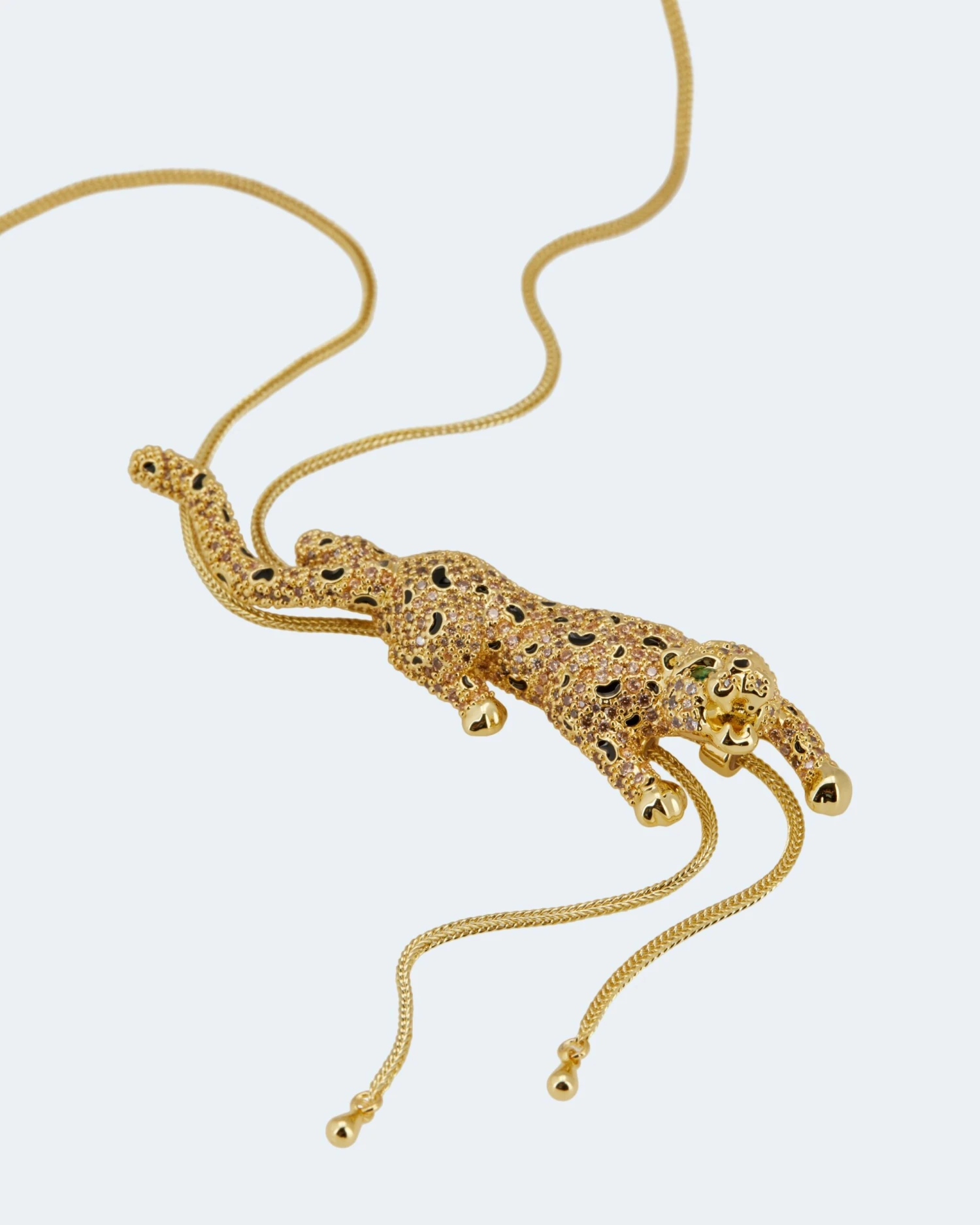 Y-Collier Leopard 5 Y-Collier Leopard – Bild 3