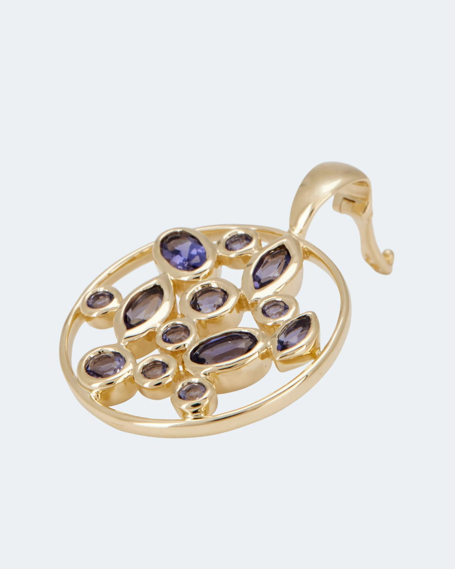 Clipanhänger Mit Iolith 5 Clipanhänger Mit Iolith – Bild 3