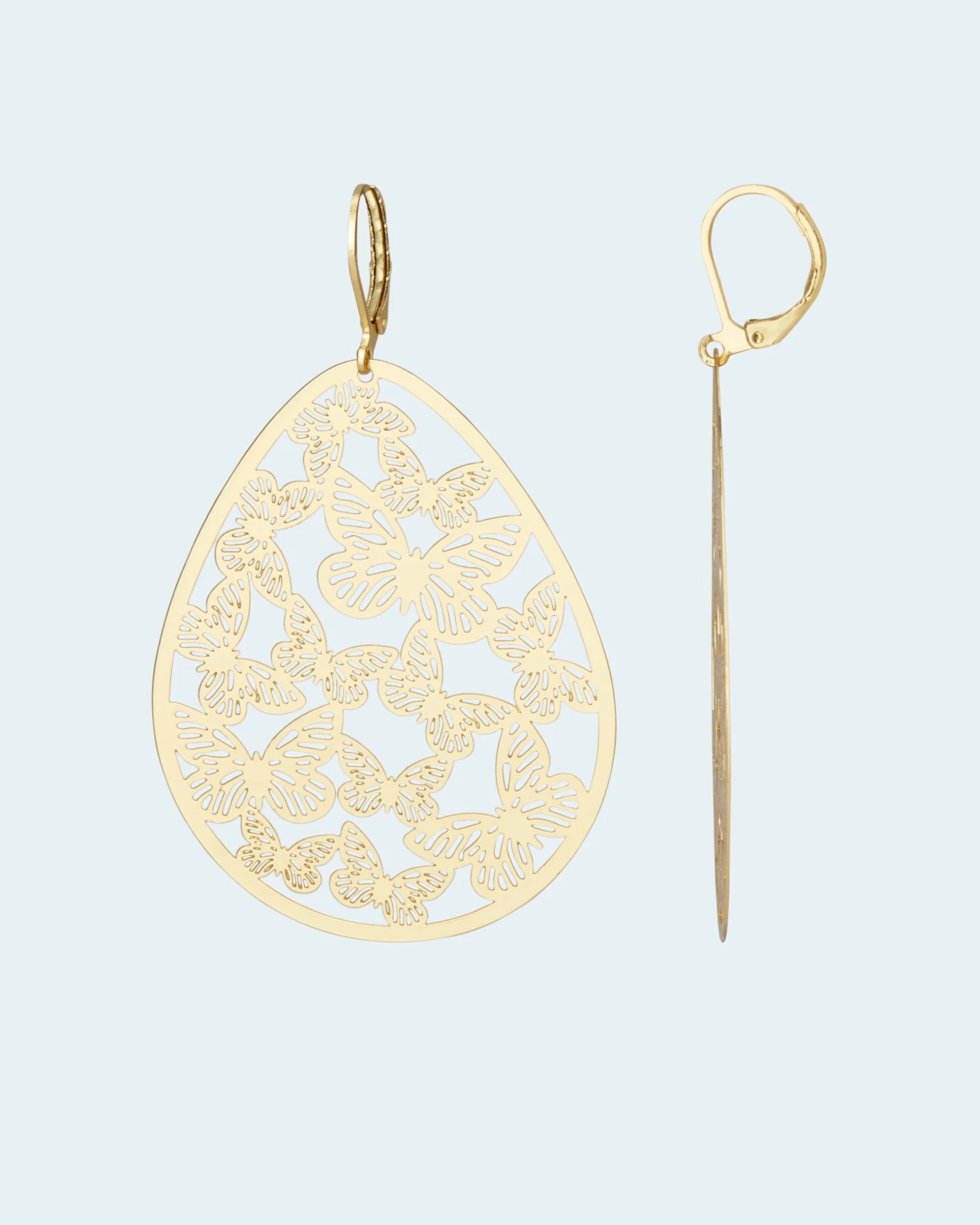 Ohrhänger Mit Schmetterlingen 4 Ohrhänger Mit Schmetterlingen – Bild 2