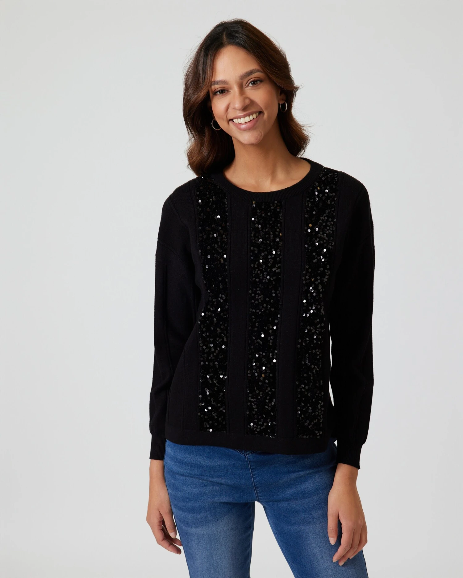 Pullover Mit Glitzer 6 Pullover Mit Glitzer – Bild 4