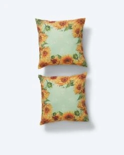 Leinenoptik-Kissen "Sunflower", 2tlg. -Modegeschäft 59744245 1515f8d2 9e22 11ed a353 5a72d431453d pics2080