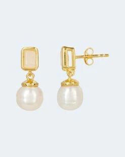 Ohrstecker Mit Äthiopischem Opal