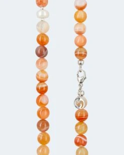 Collier Mit Aprikosen Achat, Hämatit Und SWZ-Perle -Modegeschäft 59749696 f4ea7a2d a2d9 11ed a353 5a72d431453d pics2080
