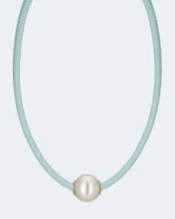 Leder-Collier Mit MK-Perle 16 Mm