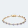 Armband Mit Tansanit AAA+ Und Diamant -Modegeschäft 59788625 31bcb88c d442 11ed 9083 5a72d431453d pics2080