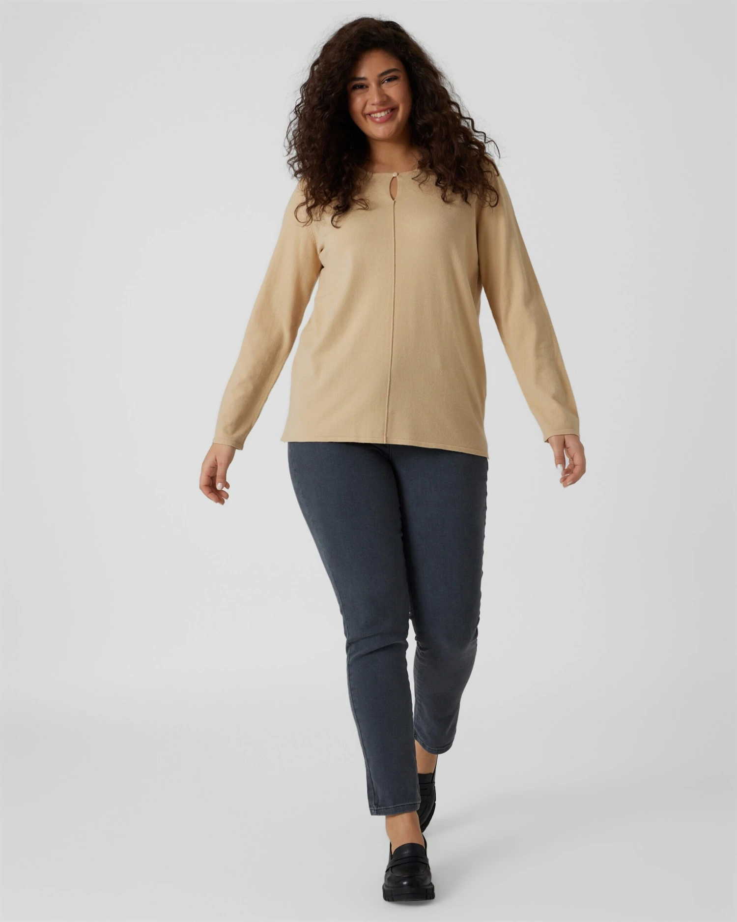 Feinstrick-Pullover Mit Key-Hole 8 Feinstrick-Pullover Mit Key-Hole – Bild 6