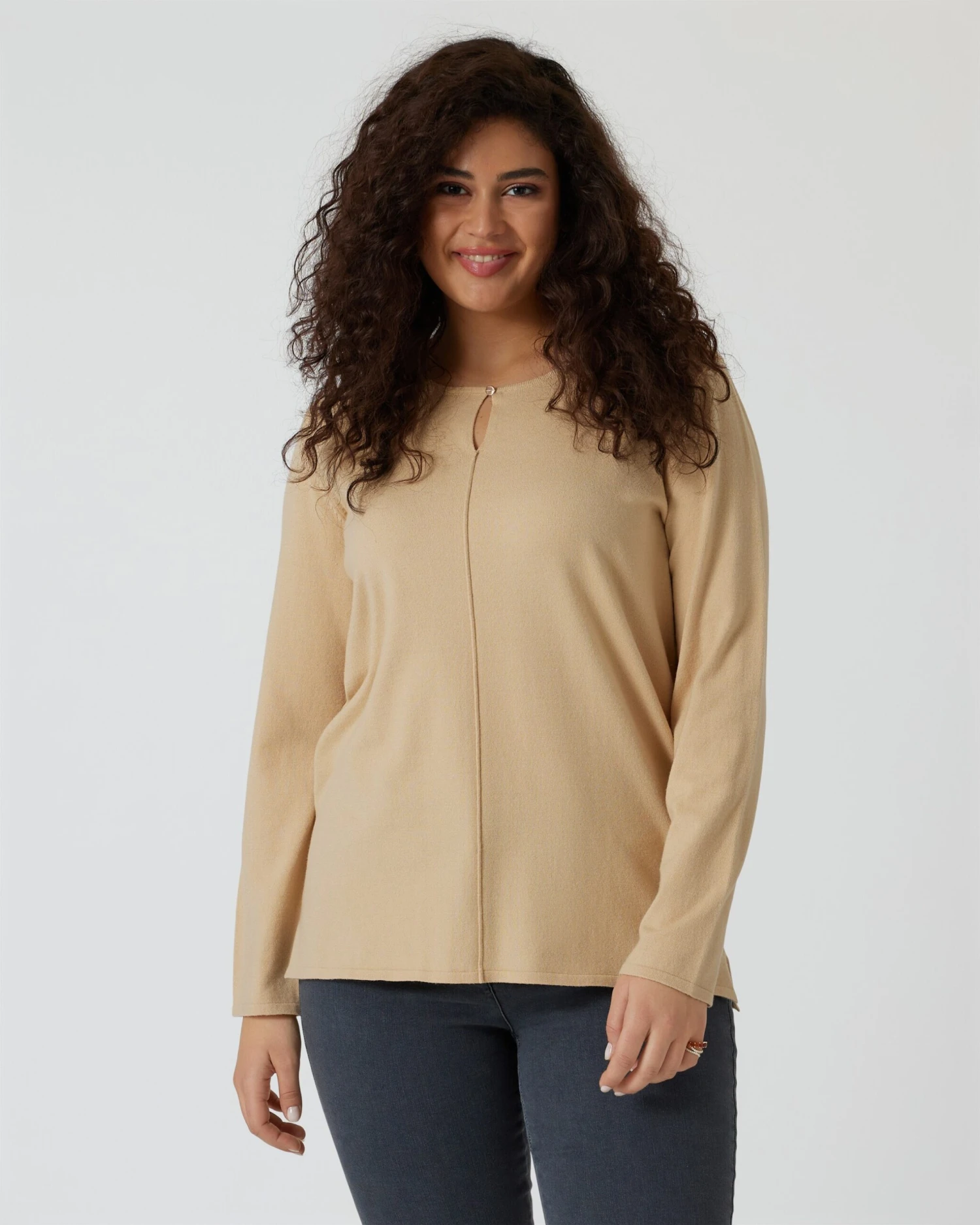 Feinstrick-Pullover Mit Key-Hole 7 Feinstrick-Pullover Mit Key-Hole – Bild 5