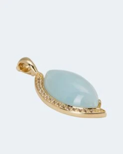 Anhänger Mit Milky Aquamarin Und Zirkon 9 Anhänger Mit Milky Aquamarin Und Zirkon -Modegeschäft 59798333 d77287c7 e037 11ed 9083 5a72d431453d pics2080