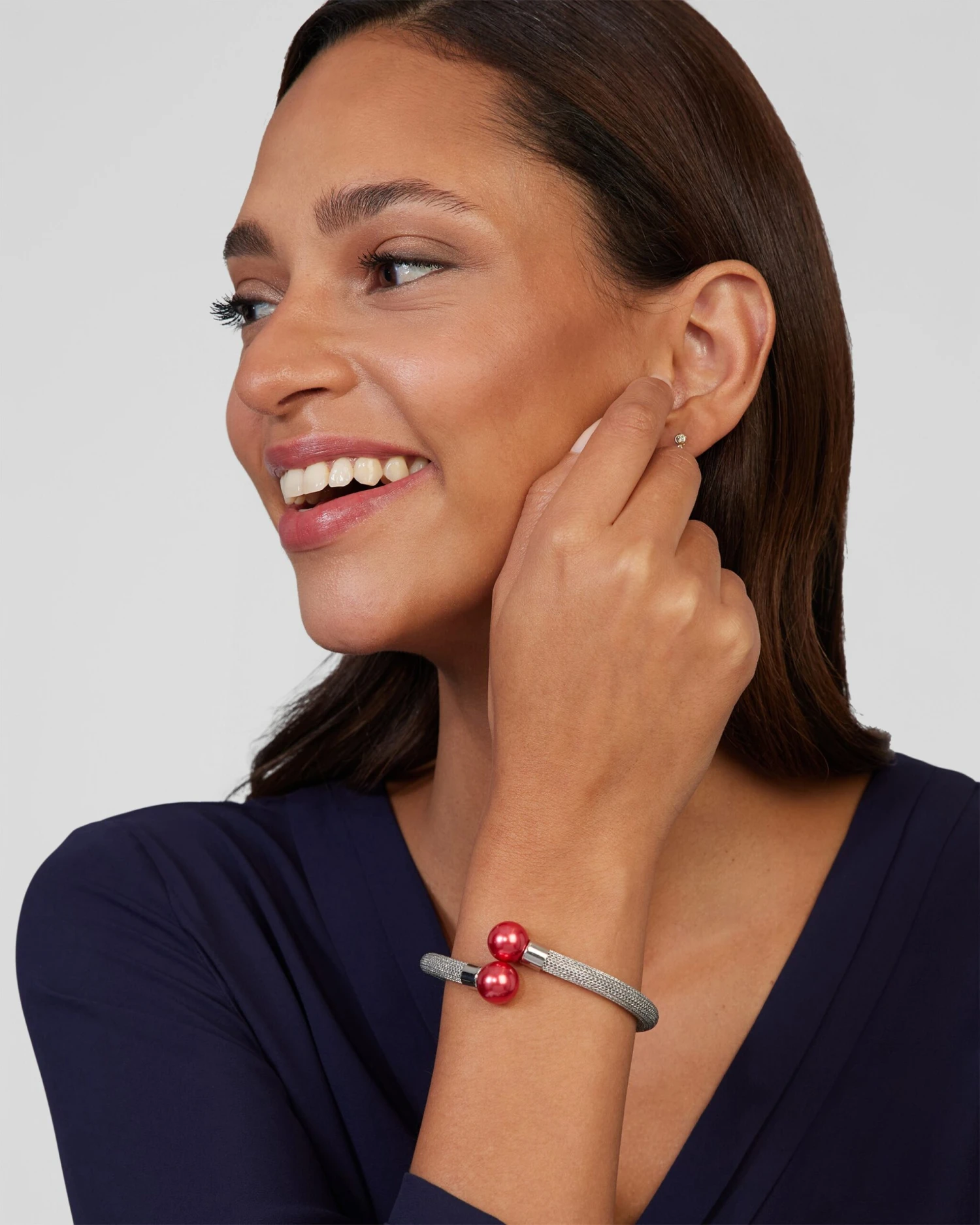 Flechtarmreif Mit MK-Perlen 12 Mm 11 Flechtarmreif Mit MK-Perlen 12 Mm – Bild 9