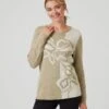 Pullover Mit Jacquard Blume & Strass 2 Pullover Mit Jacquard Blume & Strass -Modegeschäft 59802689 601c9c5e e4cd 11ed 9083 5a72d431453d pics2080