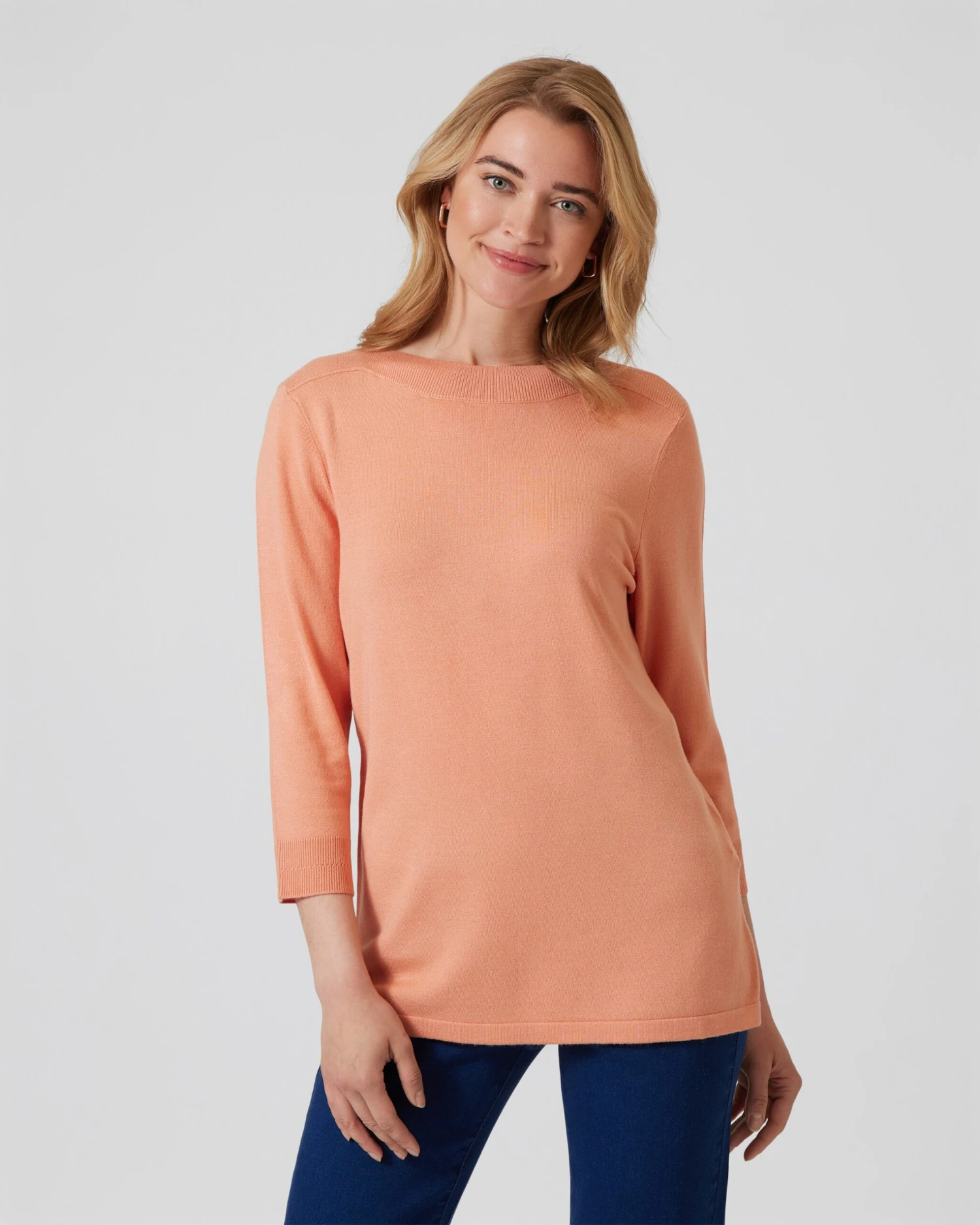 Feinstrickpullover Mit U-Boot-Ausschnitt 6 Feinstrickpullover Mit U-Boot-Ausschnitt – Bild 4